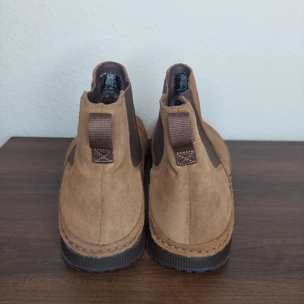 Chaco Paonia Men's Chelsea Suede Leather Boot‎ Wool Lining Size 12